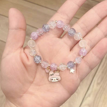 Cute Animal Glass Beaded Women's Bracelets 1 Piece
