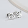 Simple Style Animal Titanium Steel Plating Ear Studs 1 Pair