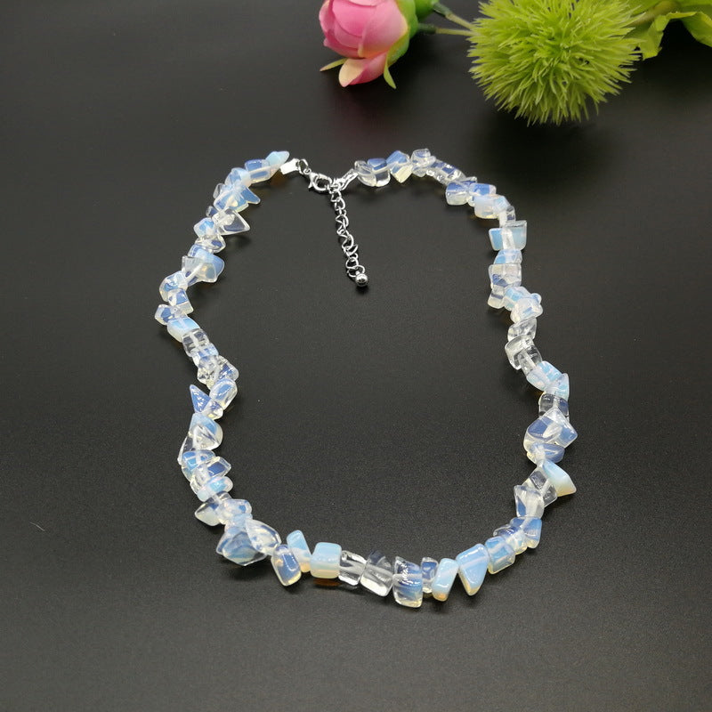 Fashion Irregular Natural Stone Handmade Bracelets Necklace