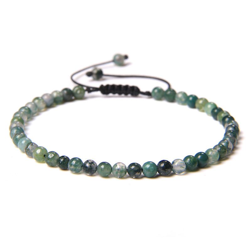 Fashion Solid Color Natural Stone Beaded Bracelets