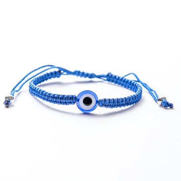 Ethnic Style Devil's Eye Cotton Thread Braid Women's Bracelets