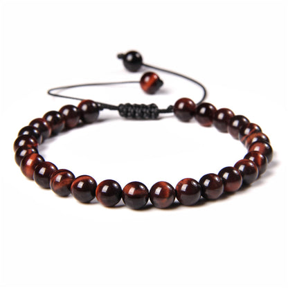 Fashion Solid Color Natural Stone Beaded Bracelets