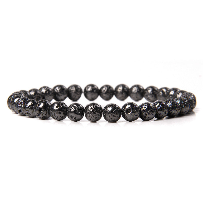 Fashion Solid Color Natural Stone Beaded Bracelets