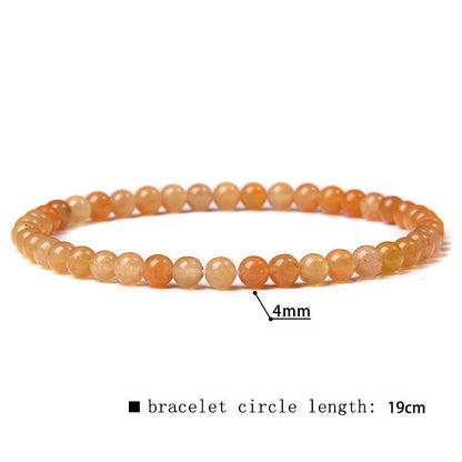 Fashion Round Natural Stone Beaded Bracelets