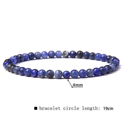 Fashion Round Natural Stone Beaded Bracelets