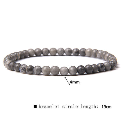 Fashion Round Natural Stone Beaded Bracelets