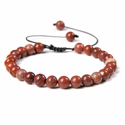 Fashion Solid Color Natural Stone Beaded Bracelets