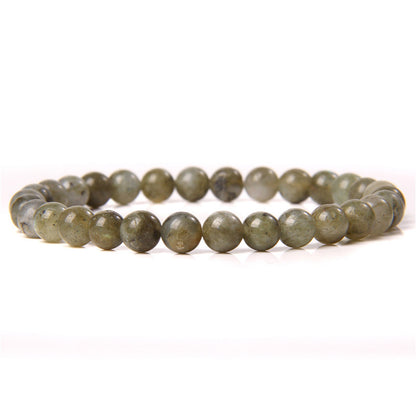 Fashion Solid Color Natural Stone Beaded Bracelets