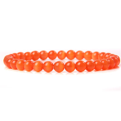 Fashion Solid Color Natural Stone Beaded Bracelets