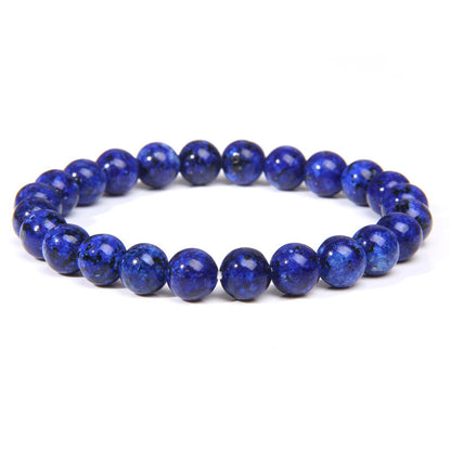 Fashion Solid Color Natural Stone Beaded Bracelets