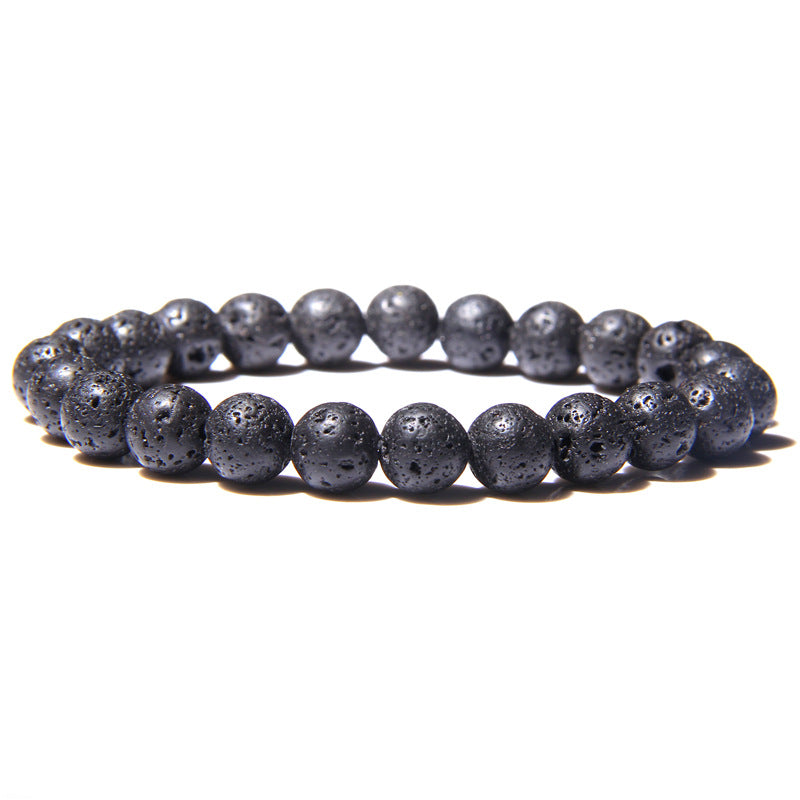 Fashion Solid Color Natural Stone Beaded Bracelets