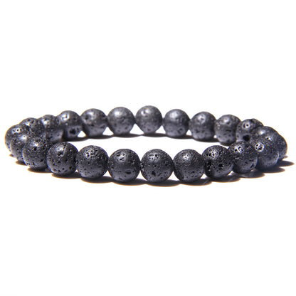 Fashion Solid Color Natural Stone Beaded Bracelets