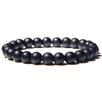 Fashion Solid Color Natural Stone Beaded Bracelets