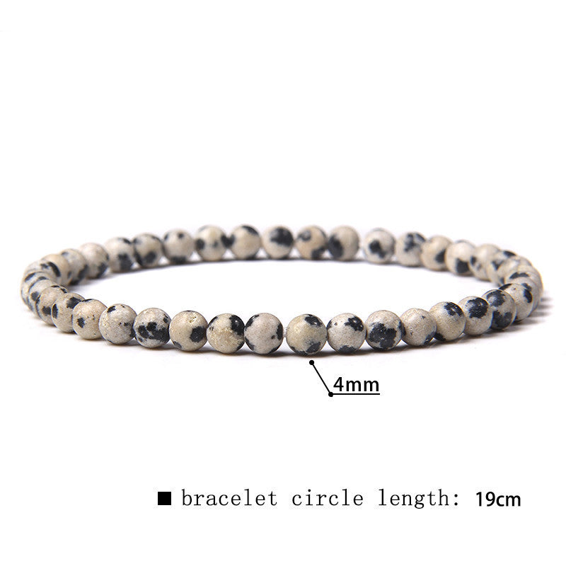 Fashion Round Natural Stone Beaded Bracelets