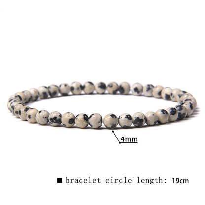 Fashion Round Natural Stone Beaded Bracelets