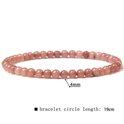 Fashion Round Natural Stone Beaded Bracelets