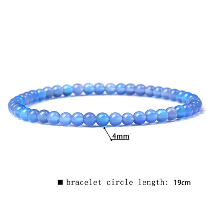 Fashion Round Natural Stone Beaded Bracelets