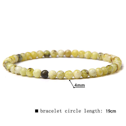 Fashion Round Natural Stone Beaded Bracelets