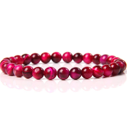 Fashion Solid Color Natural Stone Beaded Bracelets