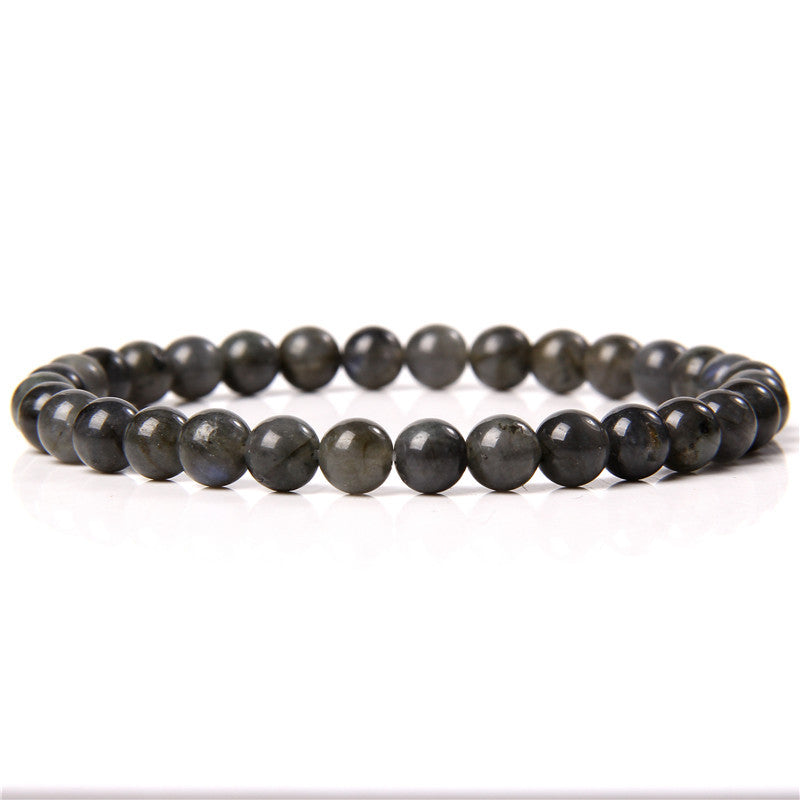 Fashion Solid Color Natural Stone Beaded Bracelets