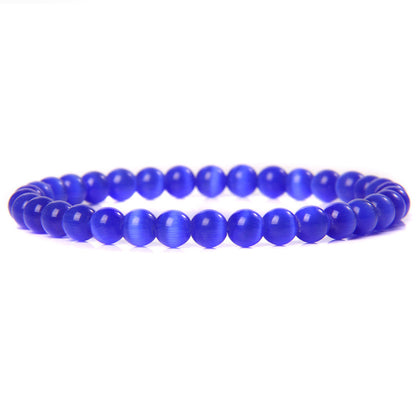 Fashion Solid Color Natural Stone Beaded Bracelets