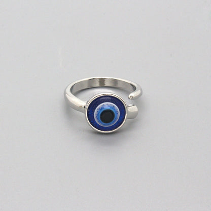 Retro Devil's Eye Alloy Unisex Open Ring