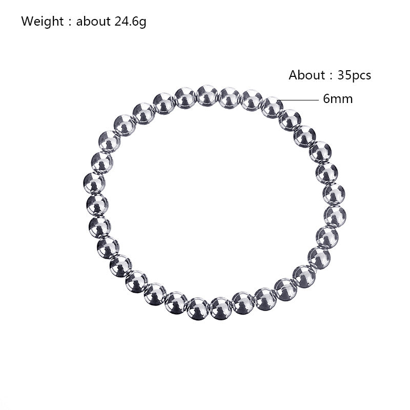 Fashion Geometric Stainless Steel Polishing Bracelets