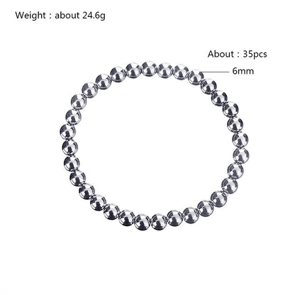 Fashion Geometric Stainless Steel Polishing Bracelets