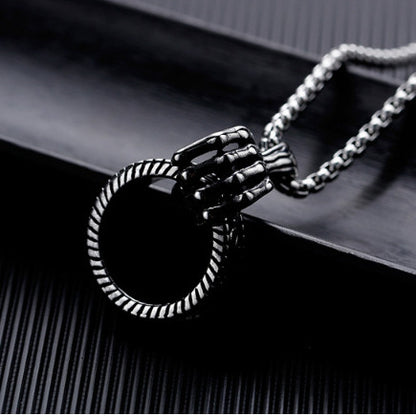 Punk Geometric Alloy Plating Men's Necklace