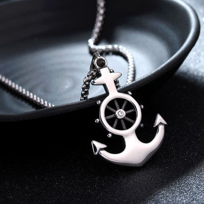 Punk Geometric Alloy Plating Men's Necklace