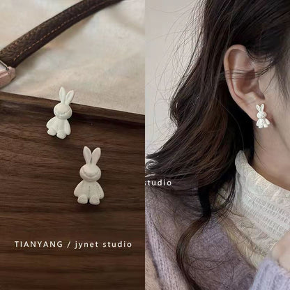 Fashion Flower Bow Knot Alloy Plating Inlay Artificial Gemstones Women'S Drop Earrings 1 Pair