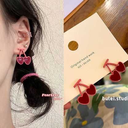 Fashion Flower Bow Knot Alloy Plating Inlay Artificial Gemstones Women'S Drop Earrings 1 Pair