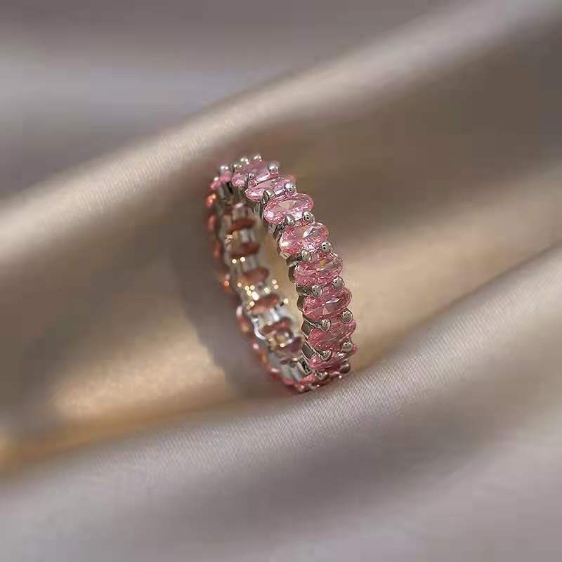 Fashion Geometric Metal Plating Artificial Gemstones Women's Rings 1 Piece