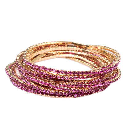 Fashion Geometric Alloy Rhinestones Women's Bracelets