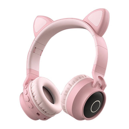 Cat Ears Glowing Head-Mounted Mobile Phone Wireless Headset