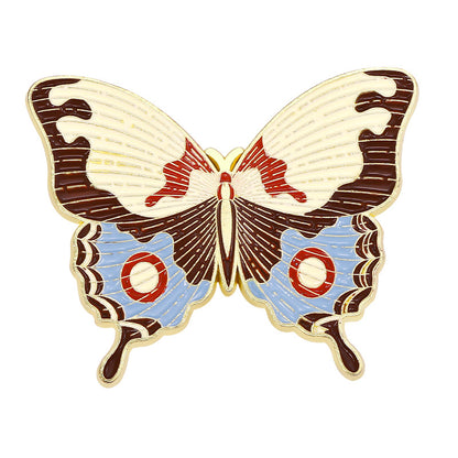 Fashion Butterfly Alloy Enamel Stoving Varnish Women'S Brooches