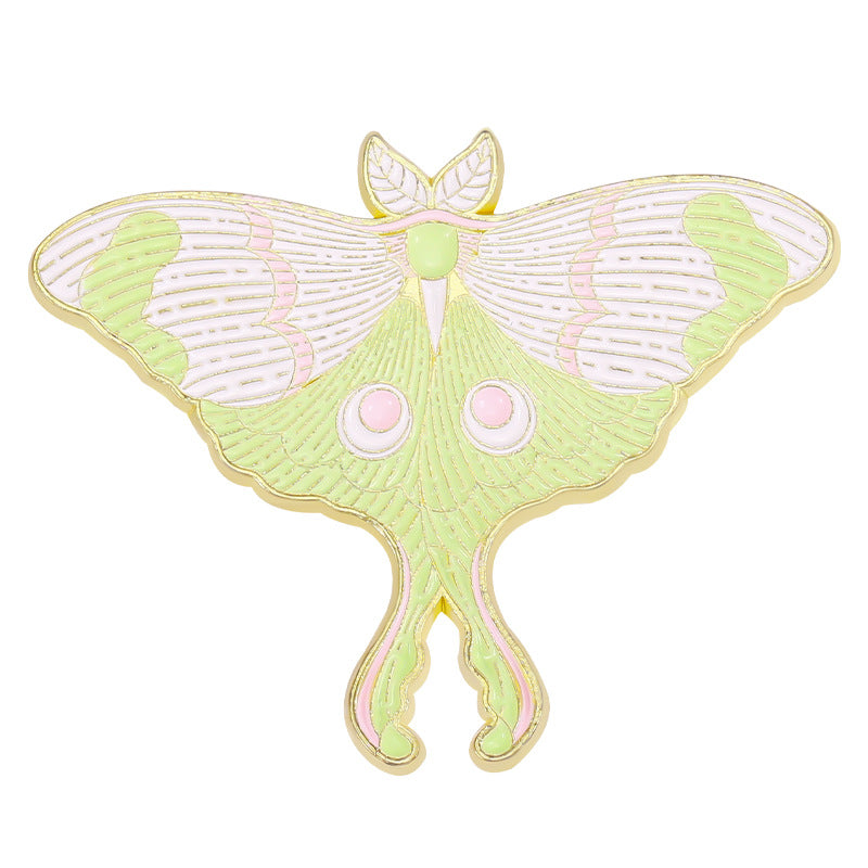 Fashion Butterfly Alloy Enamel Stoving Varnish Women'S Brooches