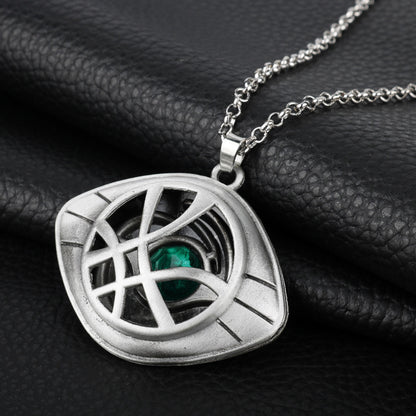 Fashion Solid Color Alloy Plating Unisex Pendant Necklace 1 Piece