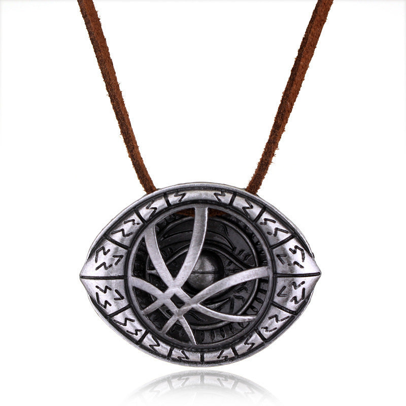 Fashion Solid Color Alloy Plating Unisex Pendant Necklace 1 Piece