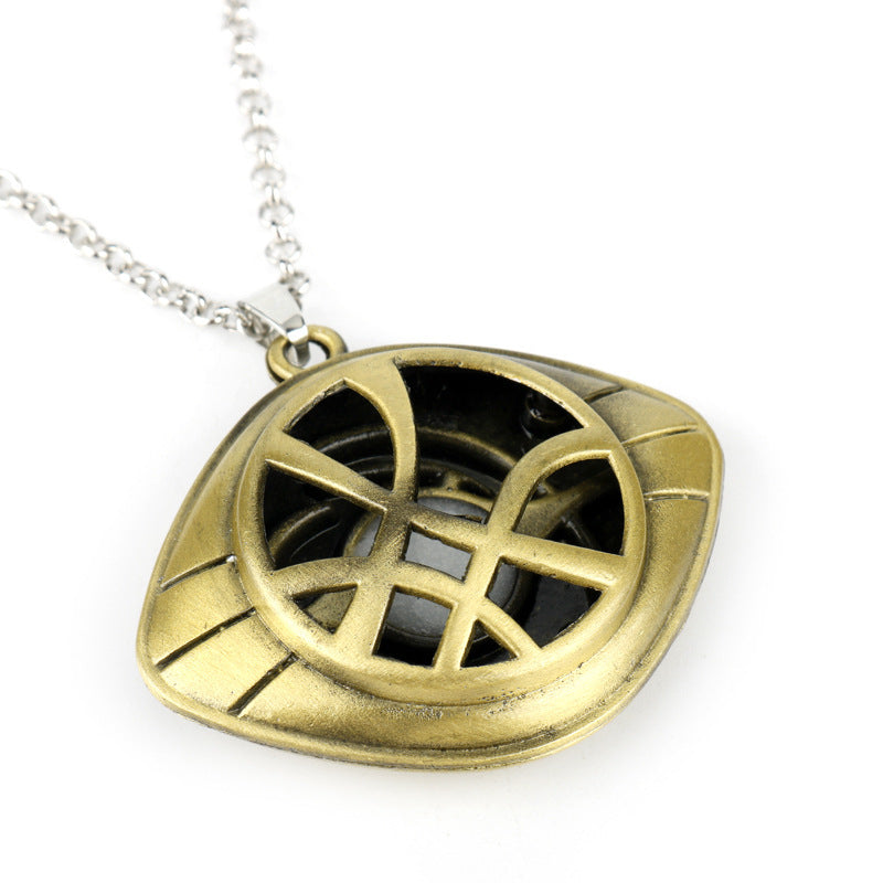 Fashion Solid Color Alloy Plating Unisex Pendant Necklace 1 Piece