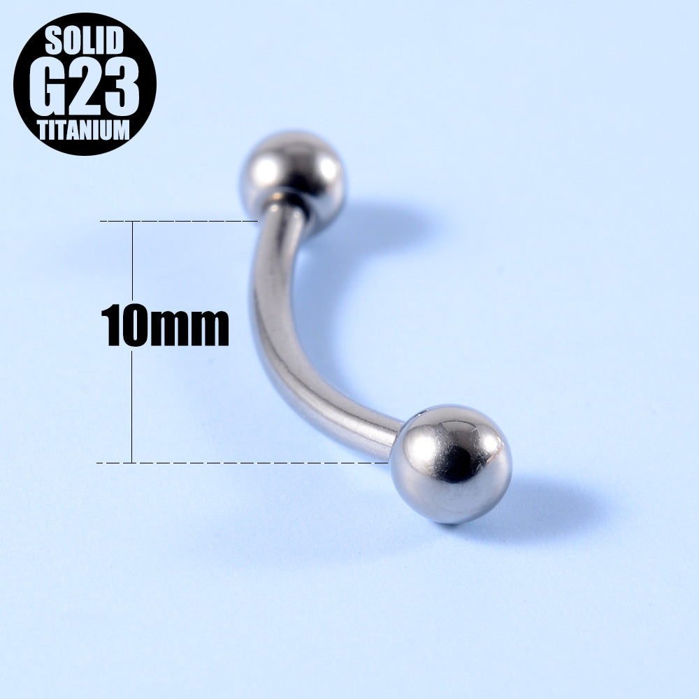 Ear Cartilage Rings & Studs Fashion Geometric G23 Titanium Polishing