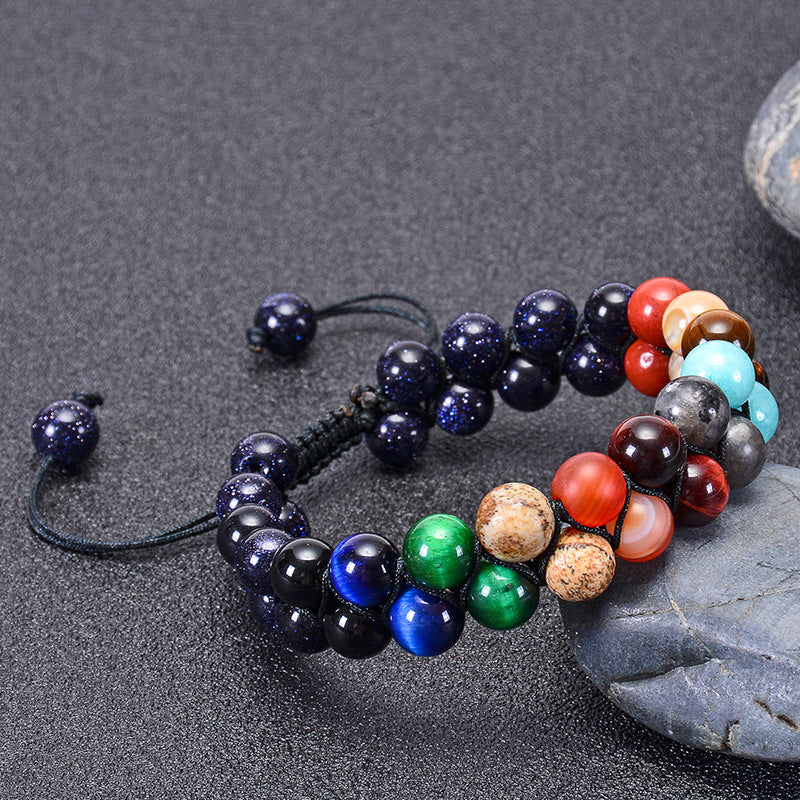 Fashion Star Natural Stone Handmade Bracelets 1 Piece