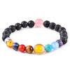 Fashion Planet Natural Stone Beaded Unisex Bracelets