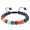 Fashion Planet Natural Stone Beaded Unisex Bracelets