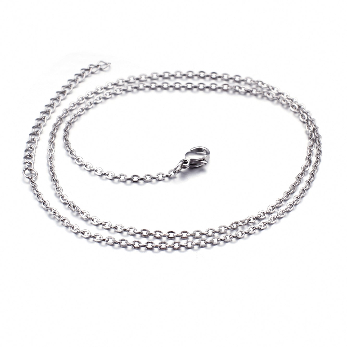 Simple Stainless Steel Welded O-chain Necklace Wholesale Gooddiy