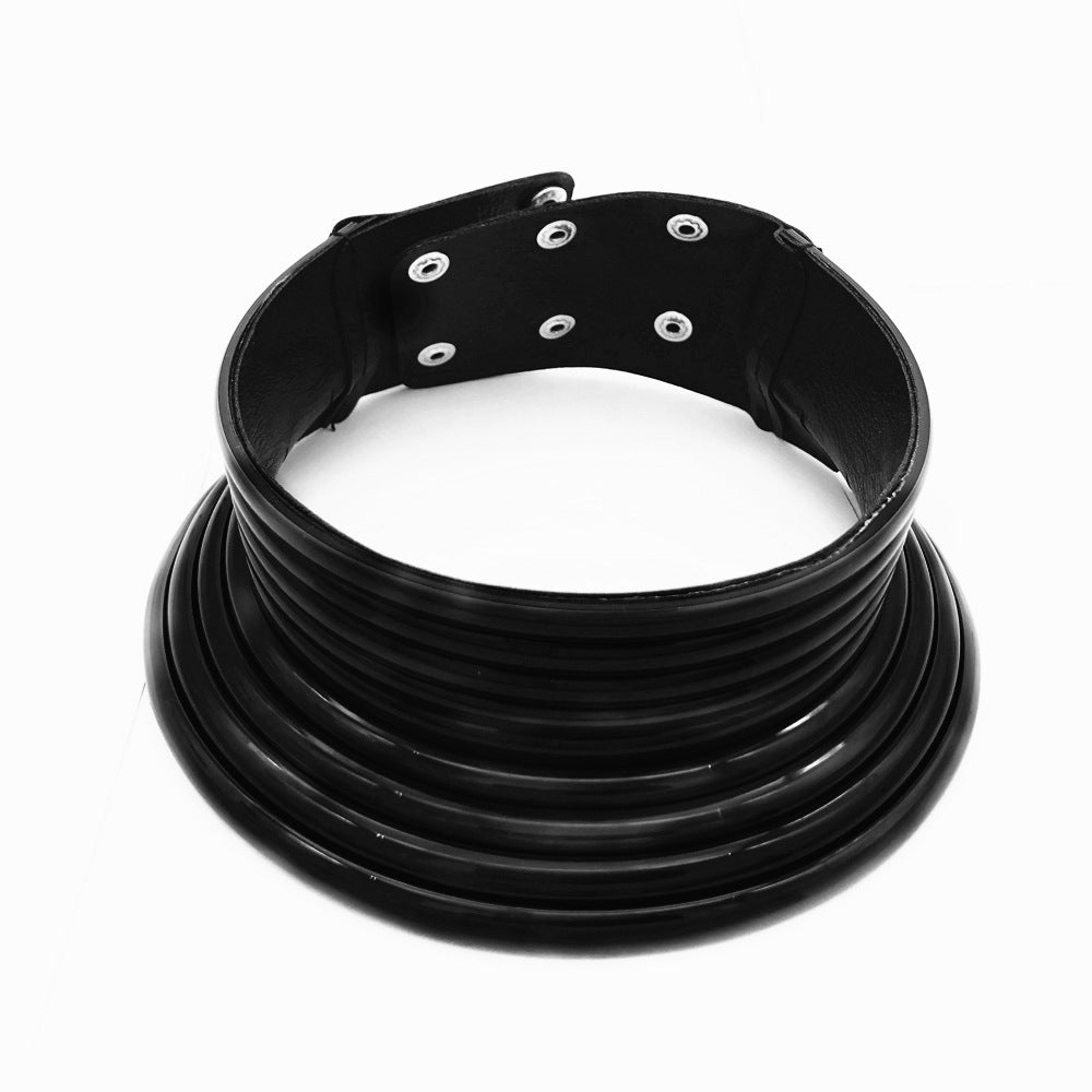 African Style Geometric Plastic Plating Women's Choker