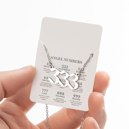 Retro Letter Stainless Steel Plating Pendant Necklace 1 Piece