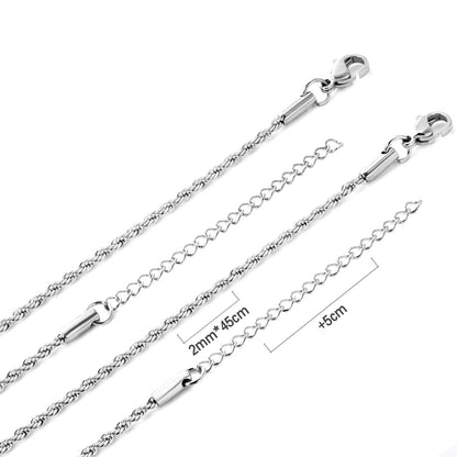 Simple Style Geometric Stainless Steel Plating Necklace 1 Piece