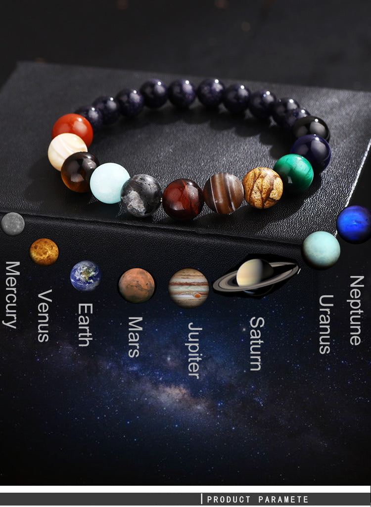 Simple Style Constellation Agate No Inlaid Bracelets