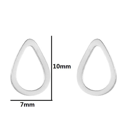 1 Pair Simple Style Sun Stainless Steel Plating Ear Studs